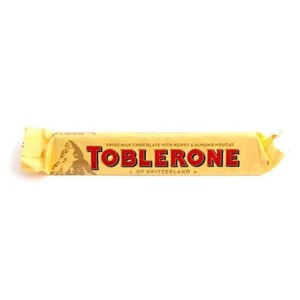 Toblerone Milk Honey Almond Nougat 50g