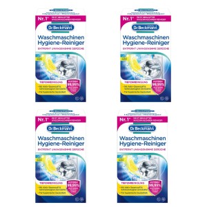 4x Dr.Beckmann Waschmachinen Czyścik do Pralki 250g