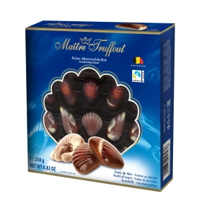 Praliny muszelki niebieskie 250g