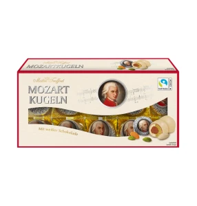 Maitre Mozartkugeln Weisser Praliny 200g