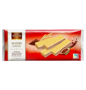 Wafle z nadzieniem kakaowym 250g