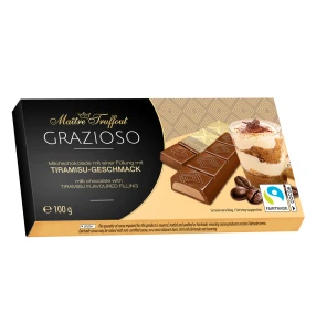 Czekolada Grazioso z tiramisu 100g (8x12,5g)