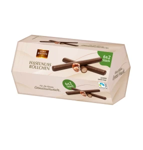 Rurki waflowe orzechowe 150g (6x25g)