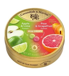 C&H Fusion Apple Lime & Pear Mini 130g