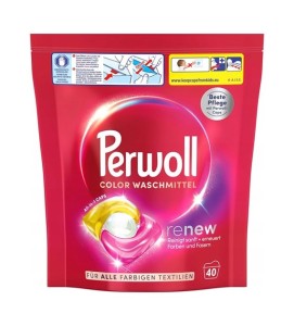 Perwoll Renew All-in-1 Caps Color 40p