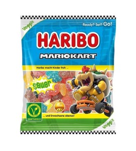 Haribo Mario Kart Sauer Bowser Żelki 160g