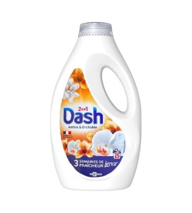 Dash 2en1 Ambre & Orchidee 25p 1,1L