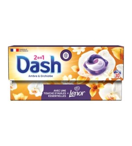 Dash 2en1 Ambre & Orchidee 30p 573g