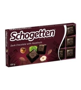 Schogetten Dark Chocolate with Haze 100g