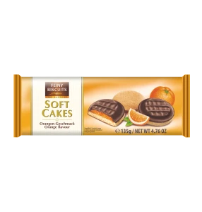 Miękkie ciastka pomarańczowe 135g