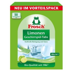 Frosch Limonen Geschirrspul Tabs 50szt 1kg